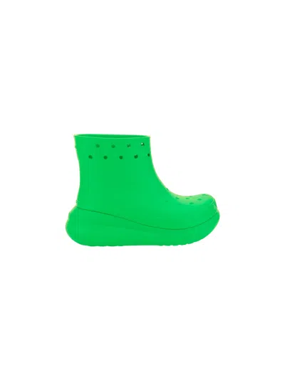 Crocs Classic Crush Boots In Green