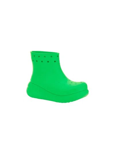 Crocs Classic Crush Boots In Green