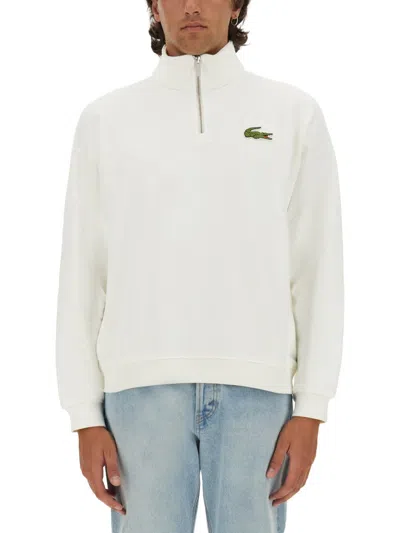 Shop Lacoste Sweatshirt With Logo