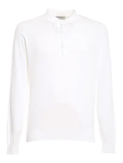 JOHN SMEDLEY BRADWELL LONG-SLEEVE POLO SHIRT 