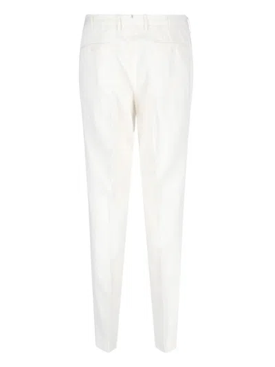 Incotex Slim Pants In White