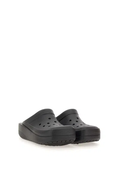 Crocs Blunt Toe Clogs In Blk Black