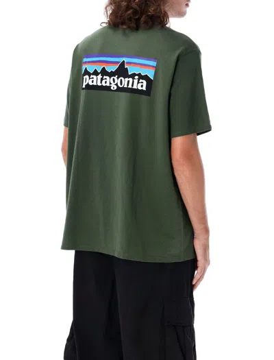 Shop Patagonia P-6 T-shirt In Tpgn