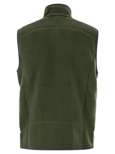 Shop Patagonia Mens Retro Pile Fleece Vest In Tpgn