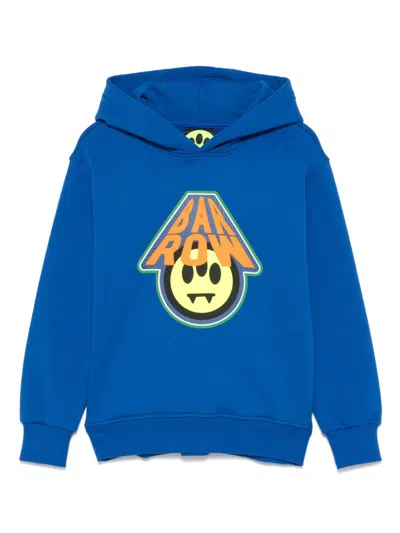 Barrow Felpa Con Stampa In Dazzing Blue
