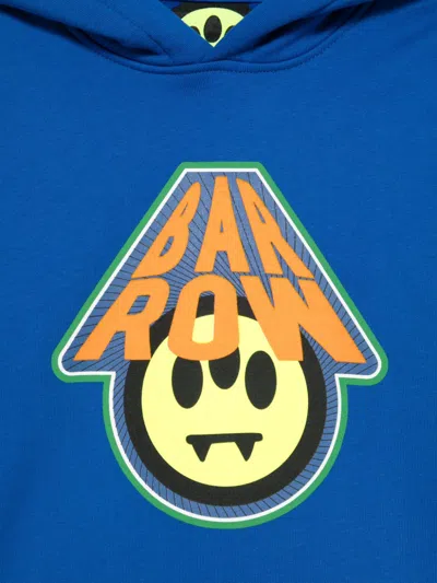 Barrow Felpa Con Stampa In Dazzing Blue
