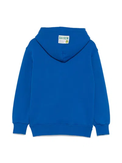 Barrow Felpa Con Stampa In Dazzing Blue