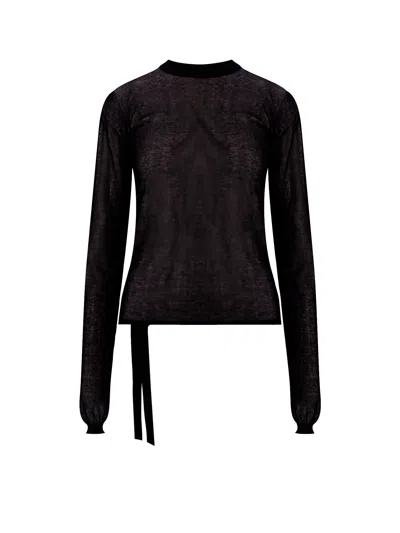 Ann Demeulemeester Top In Nero