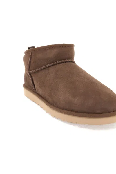 Ugg Classic Ultra Mini Hickory Boot In Brown