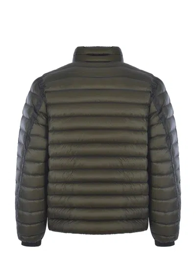 C.p. Company D.d. Hooded Shell Midweight Goggle Down Jacket In Green