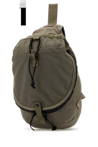 Shop C.p. Company Backpacks In Green