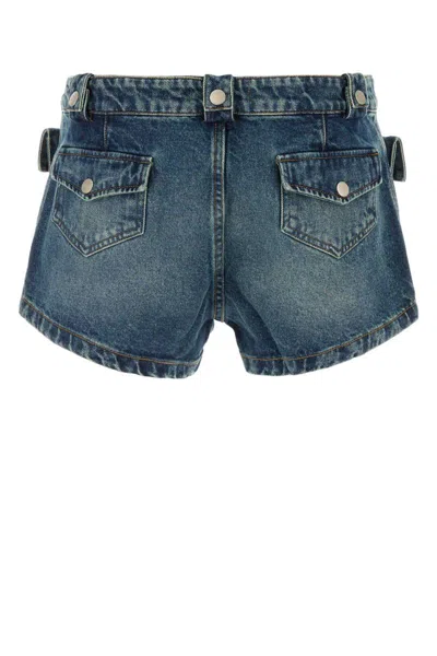 Shop Gimaguas Shorts In Blue