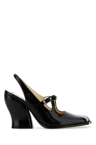 Shop Loewe Heeled Shoes In Black