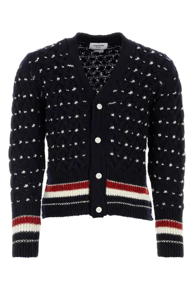 Shop Thom Browne Knitwear In Blue