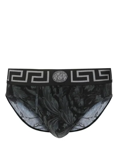 Shop Versace Underwear In Multicolor