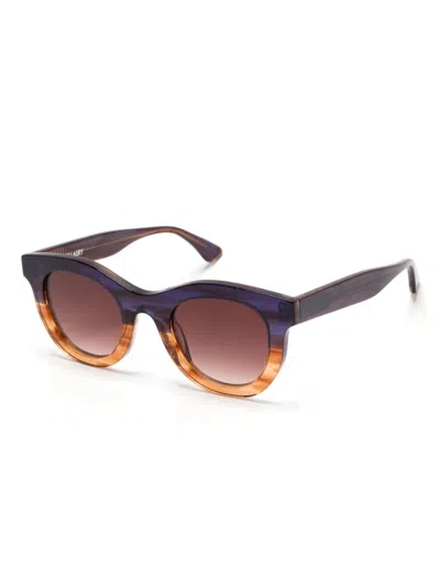 Thierry Lasry Consistency Sunglasses In Brown