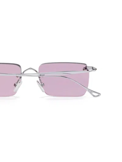 Eyepetizer Etherege Sunglasses In Silver