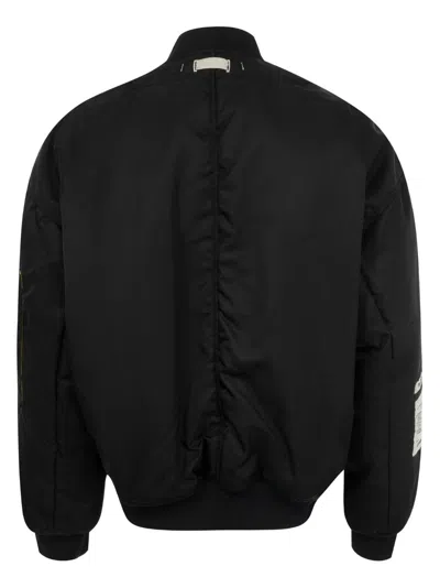 Shop B1archive Cropped Bomber Jacket In Black