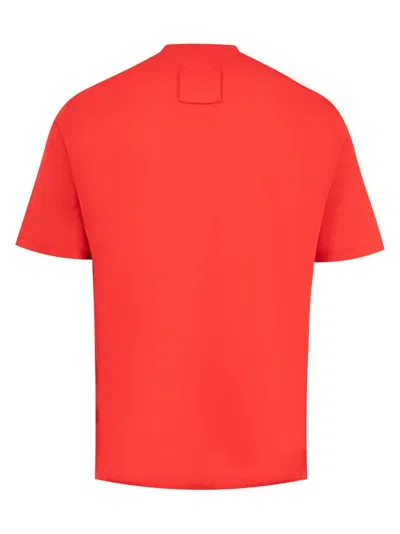 Shop Lanvin Clover Snake T-shirt In Red