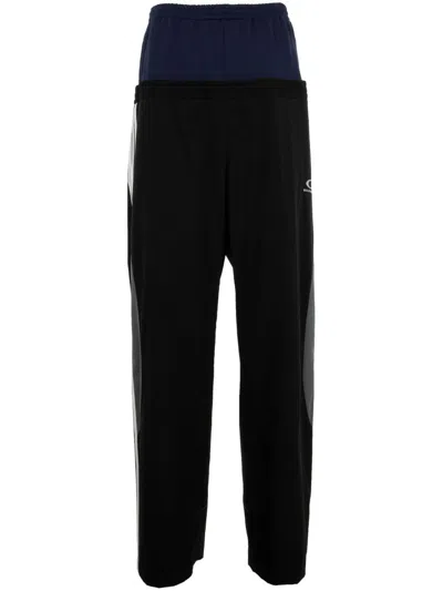 Balenciaga Stretch Tech Sweatpants In Black