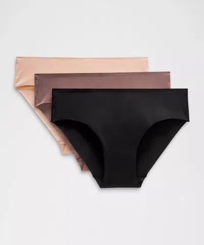 Lululemon Invisiwear Mid-rise Bikini Underwear 3 Pack