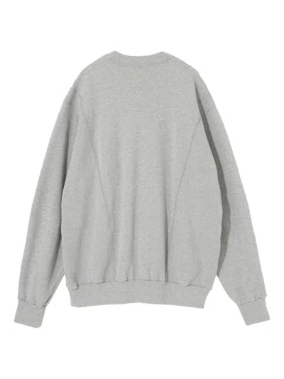 Undercover Graphic-print Cotton Sweatshirt In 灰色