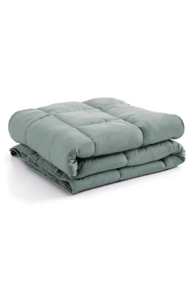 Southshore Fine Linens Vilano Down Alternative Comforter In Steel Blue Teal