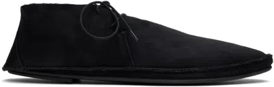 Shop The Row Black Tyler Lace Up Derbys In Blk Black