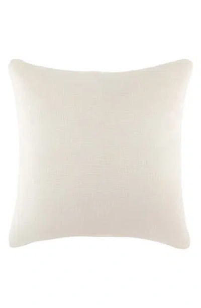 Ienjoy Home Stone Washed Cotton Throw Pillow In White