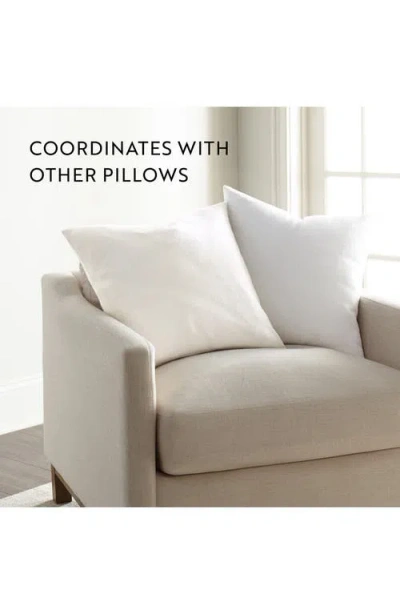 Ienjoy Home Stone Washed Cotton Throw Pillow In White