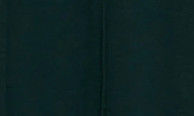 Connected Apparel Faux Wrap Long Sleeve Maxi Dress In Pine