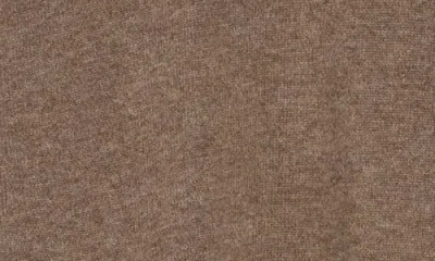 Rodd & Gunn Cashmere Merino Half-zip Sweater In Bark