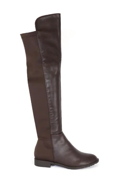 Yoki Erin 12 Tall Boot In Brown