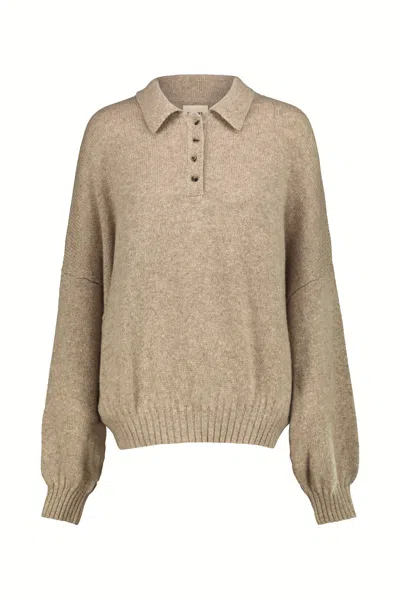 Shop Khaite Rene Cashmere Sweater In Sepia