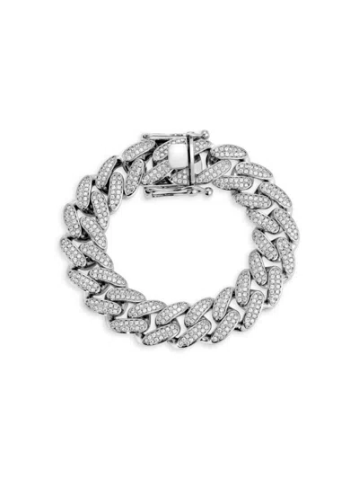 Eye Candy La Cz Stack Bracelet In Brass