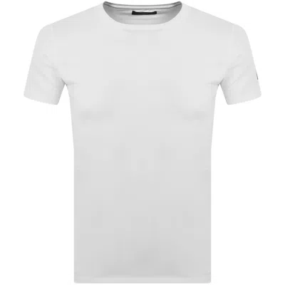 Replay Logo T Shirt Whte In White