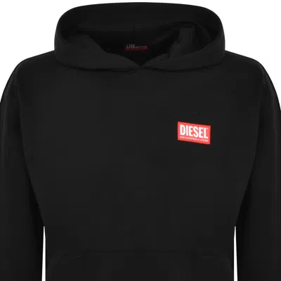 Diesel Hoodie En Coton In Black
