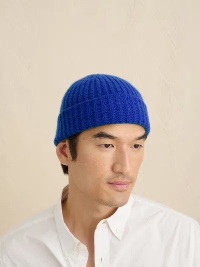 Alex Mill Cashmere Beanie In Cobalt