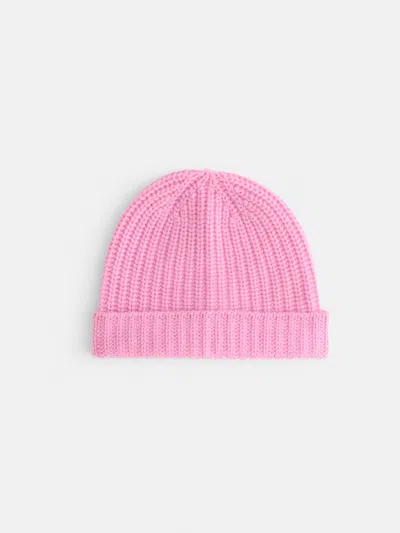 Alex Mill Cashmere Beanie In Peony