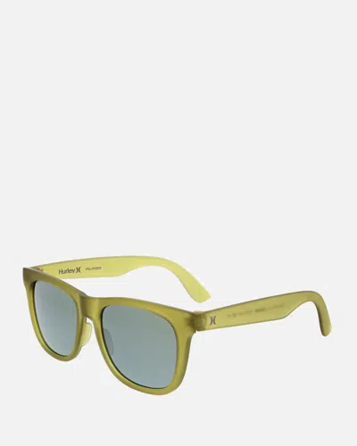 Allure Eyewear Men's Layback Eco Polarized Wayfarer Sunglasses In Olive