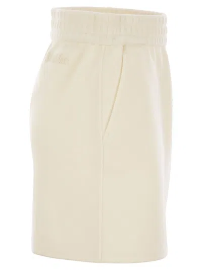 Shop Max Mara Onagro Wool And Cashmere Jersey Miniskirt