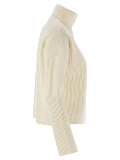 Shop Max Mara Studio Golia Wool And Cashmere Turtleneck Sweater