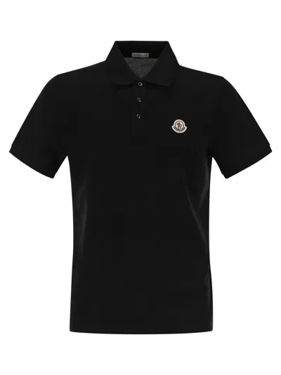 Shop Moncler Polo Shirt With Logo