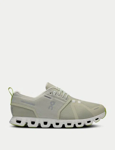 On Running Cloud 5 Waterproof-8 Nd  Female In Green