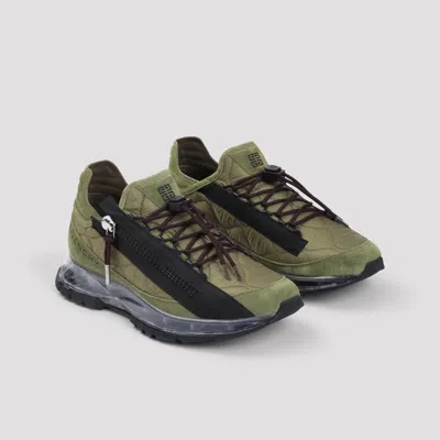 Shop Givenchy Sneakers In Green