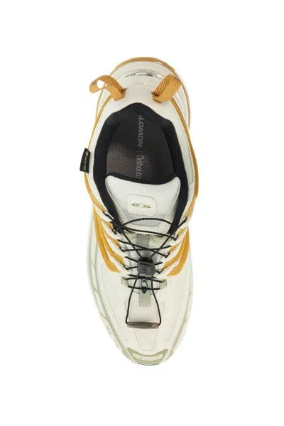 Salomon Gore-tex Mesh Sneaker Pull Tabs In Neutral