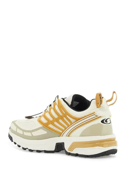 Salomon Gore-tex Mesh Sneaker Pull Tabs In Neutral