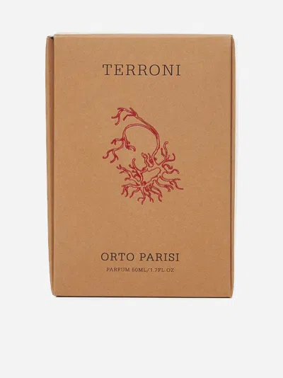 Orto Parisi Terroni 50 ml Perfume In Transparent,orange,brown