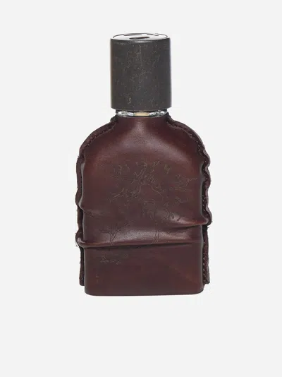 Orto Parisi Cuoium 50 ml Perfume In Transparent,brown