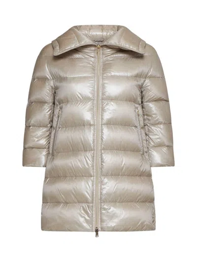 Herno Icons Coats In Beige